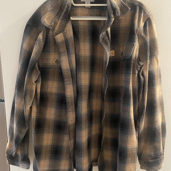 Carhartt Original Fit Plaid Flannel Shirt - Picture 2 of 4